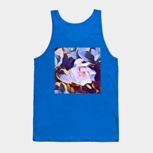 Single White Gardenia Tank Top